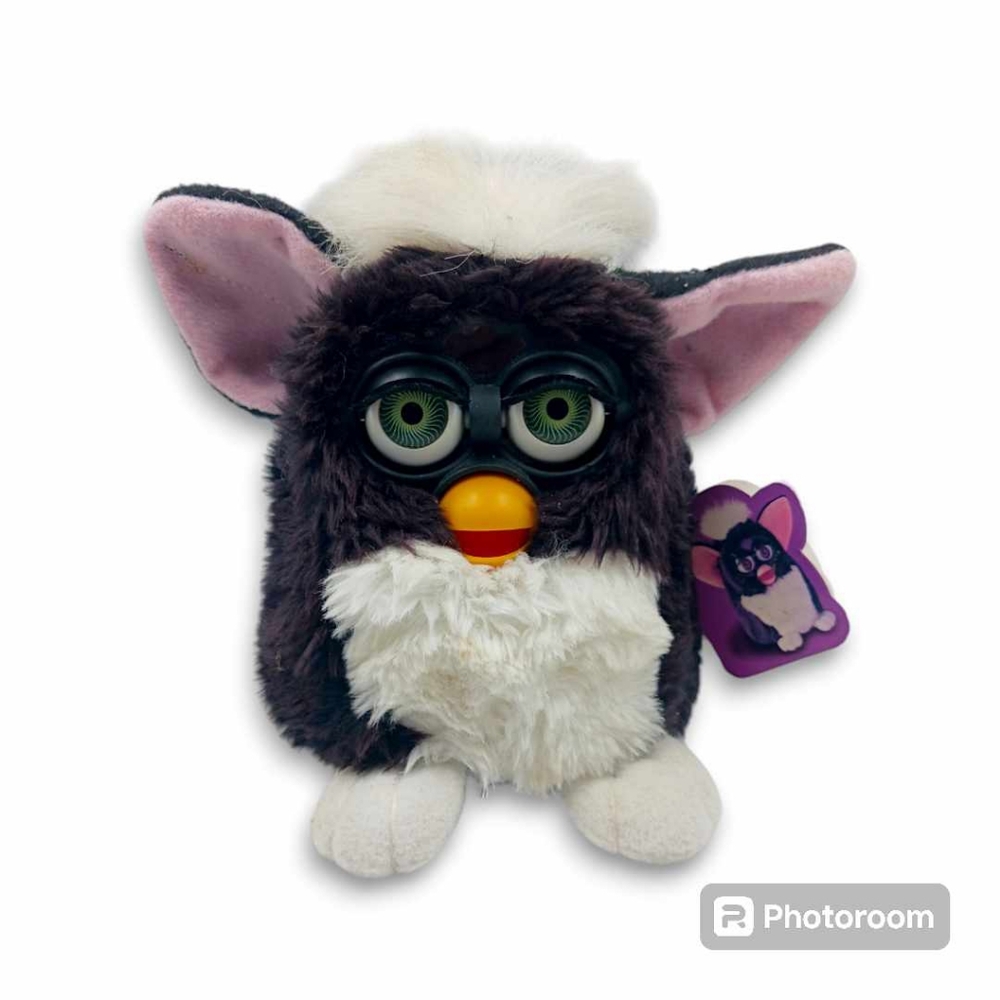 Furby 1998 Black And White Tiger Electronics - Picture 1 of 10